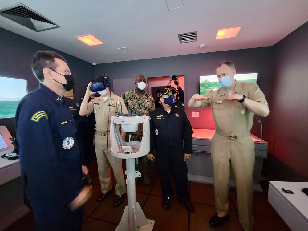 C4F Conducts Key Leader Engagement with Brazilian Navy