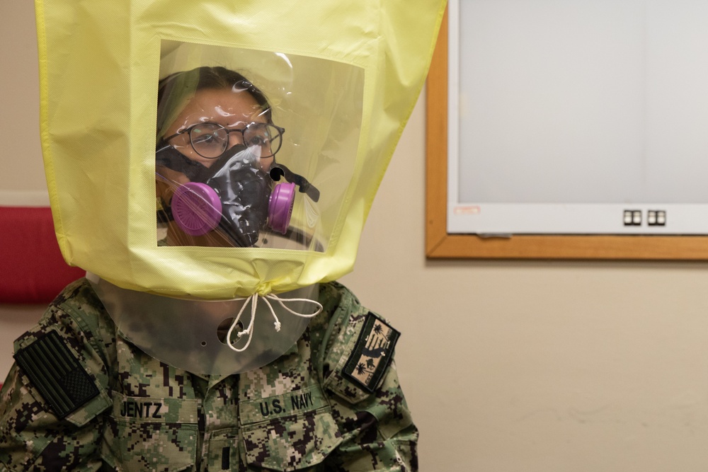 A U.S. Navy medical response team arrives in Phoenix Arizona to help support the community