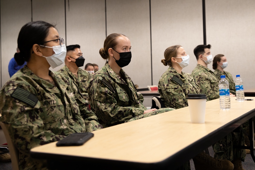 A U.S. Navy medical response team arrives in Phoenix Arizona to help support the community