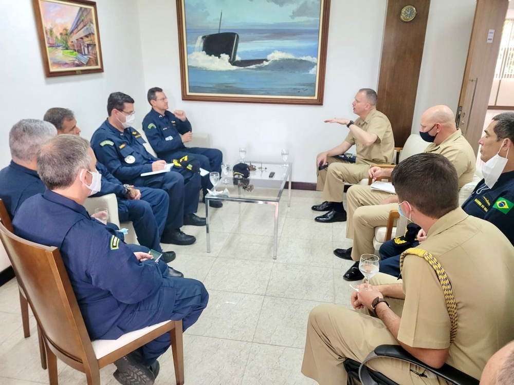 C4F Conducts Key Leader Engagement with Brazilian Navy