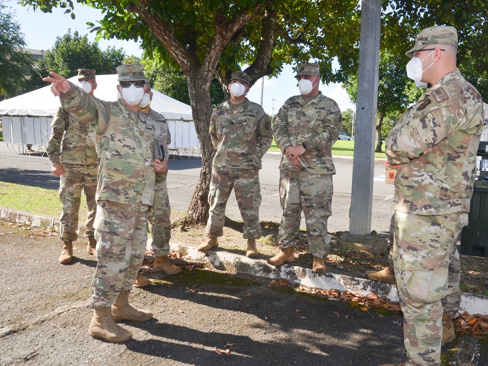 Puerto Rico National Guard support COVID-19 testing