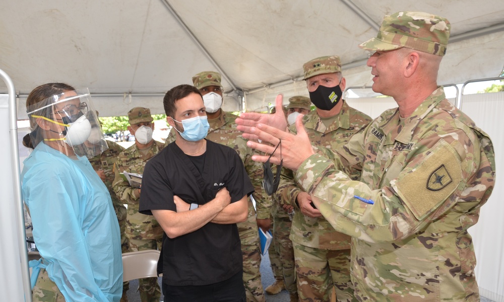 Puerto Rico National Guard support COVID-19 testing