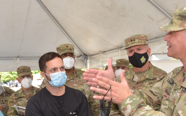 Puerto Rico National Guard support COVID-19 testing
