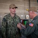 Vice Adm. Kenneth Whitesell, Commander, U.S. Naval Air Forces, Officiates Award Ceremony for HSC-3 Sailors Involved in Former Bonhomme Richard Firefighting Operations