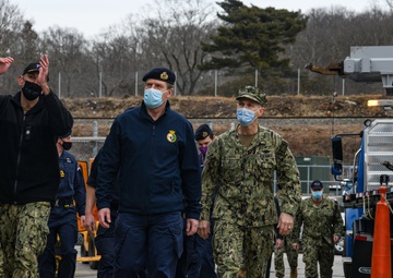 First Sea Lord Visits Naval Submarine Base New London