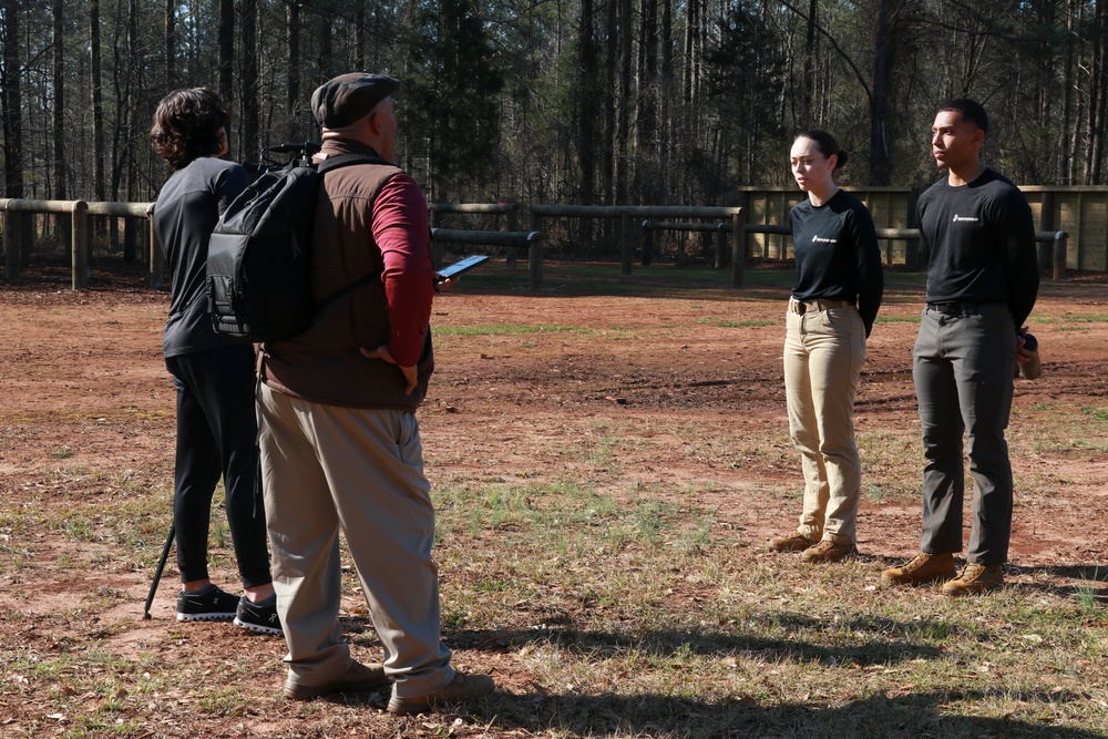 6th Marine Corps District Commanding Officer Speaks with the Officer Candidates of Tuscaloosa, Alabama