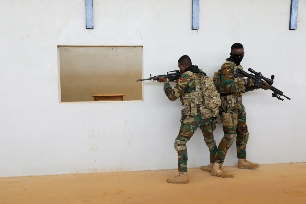 CQB Training: Ghana and British Armed Forces