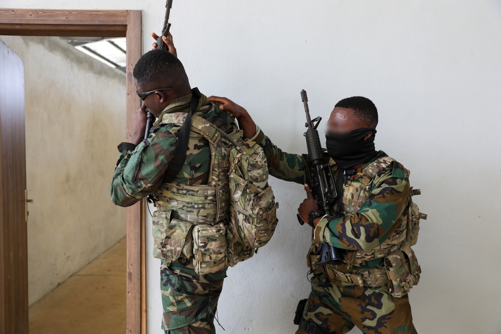 CQB Training: Ghana and British Armed Forces