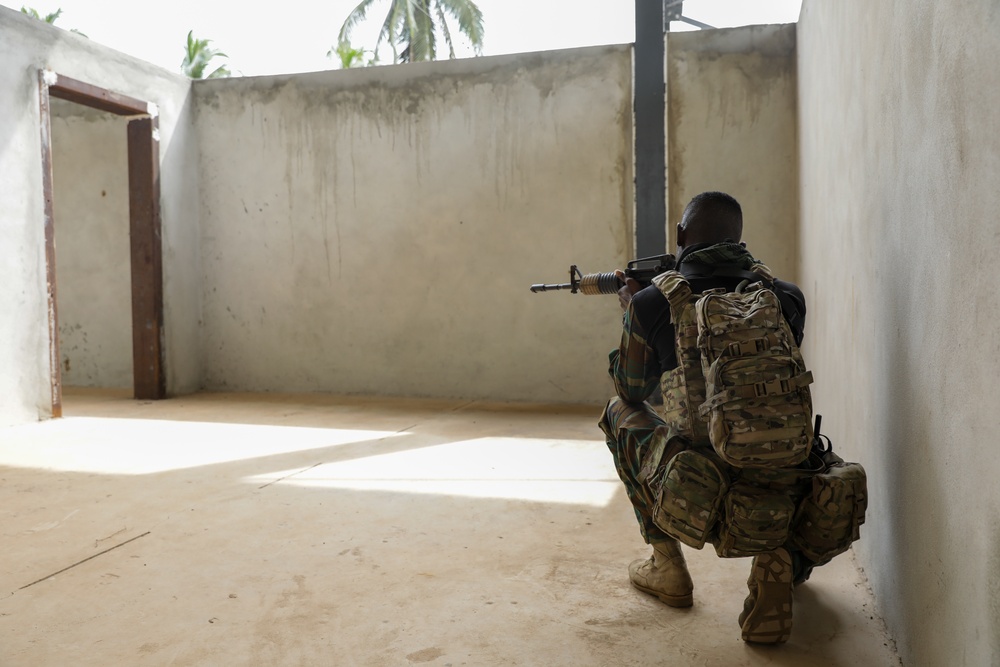 CQB Training: Ghana and British Armed Forces