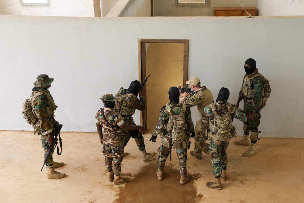 CQB Training: Ghana and British Armed Forces