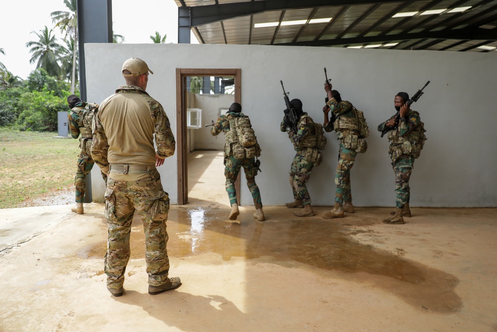 CQB Training: Ghana and British Armed Forces