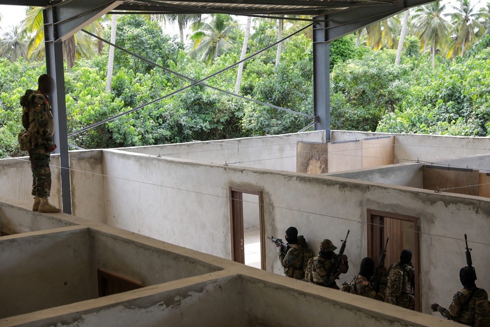 CQB Training: Ghana and British Armed Forces