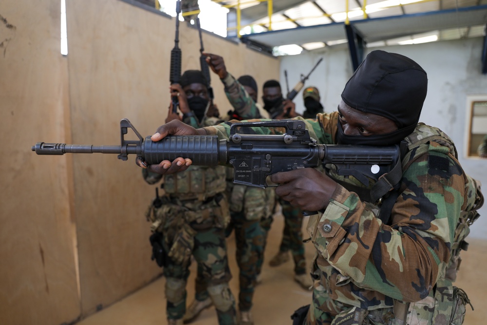 CQB Training: Ghana and British Armed Forces