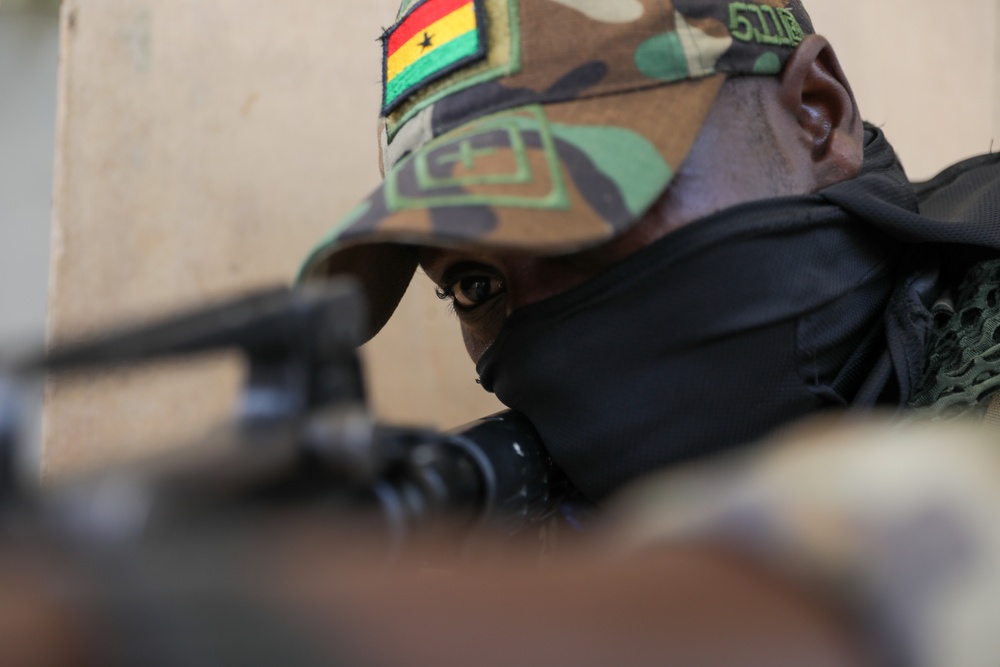 CQB Training: Ghana and British Armed Forces