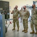 Lt. Gen. Richard W. Scobee visits Travis Air Force Base, CA