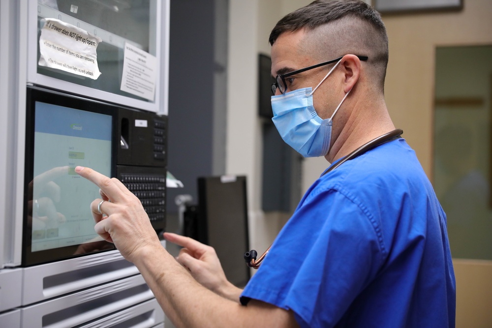 U.S. Air Force Military Medical Team Caring Compassionately at Lawrence General Hospital