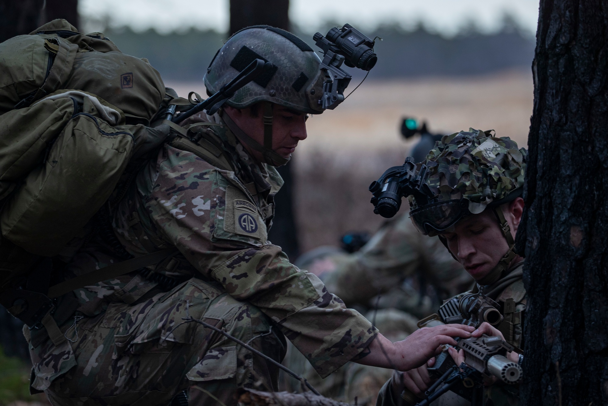 U.S. Army 1-114th Infantry Regiment conducts Light Sniper Training