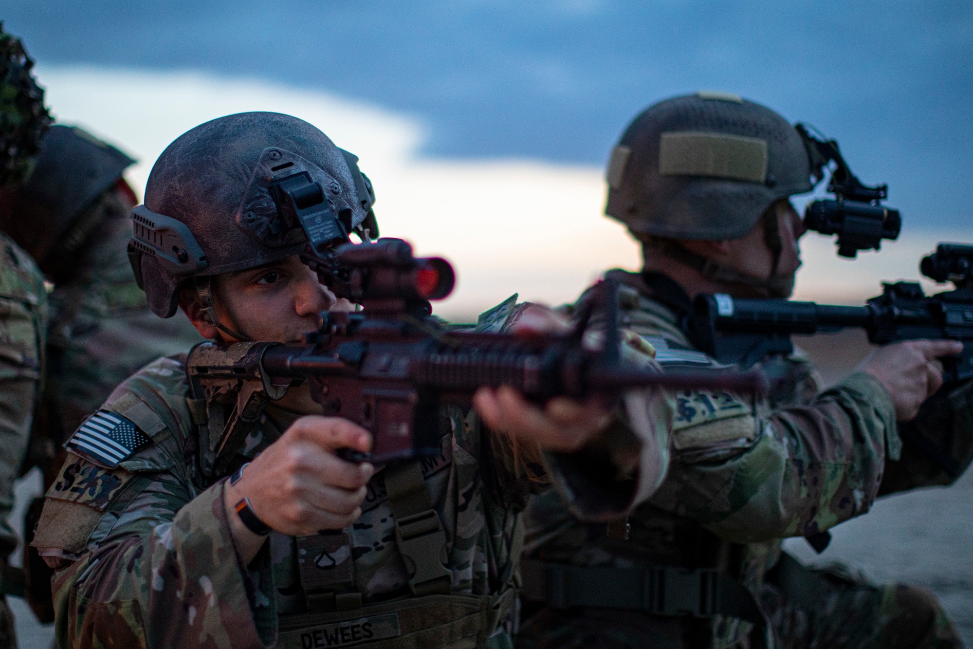 U.S. Army 1-114th Infantry Regiment conducts Light Sniper Training