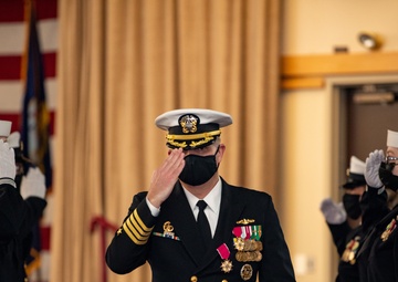 USS Ohio Holds Change of Command