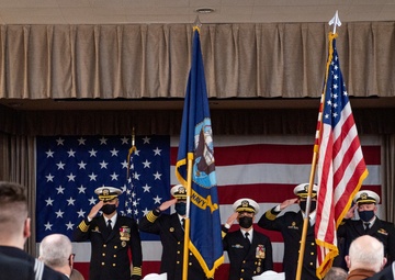 USS Ohio Holds Change of Command