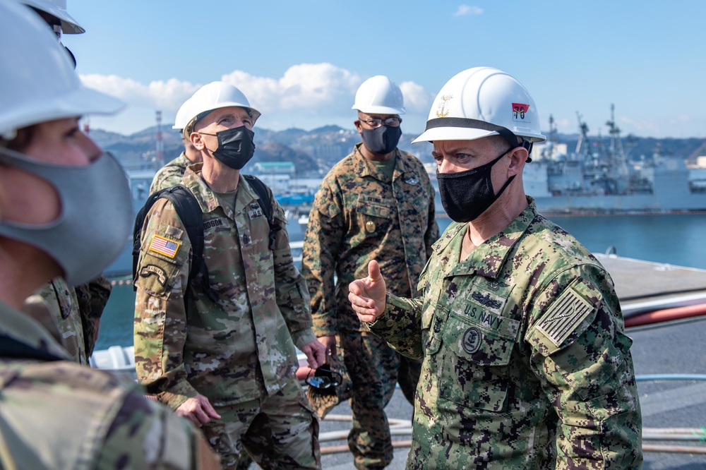 USS Ronald Reagan (CVN 76) Hosts Senior Enlisted