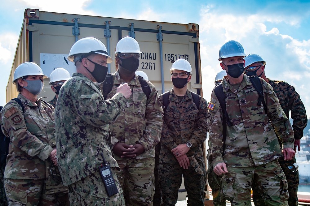 USS Ronald Reagan (CVN 76) Hosts Senior Enlisted