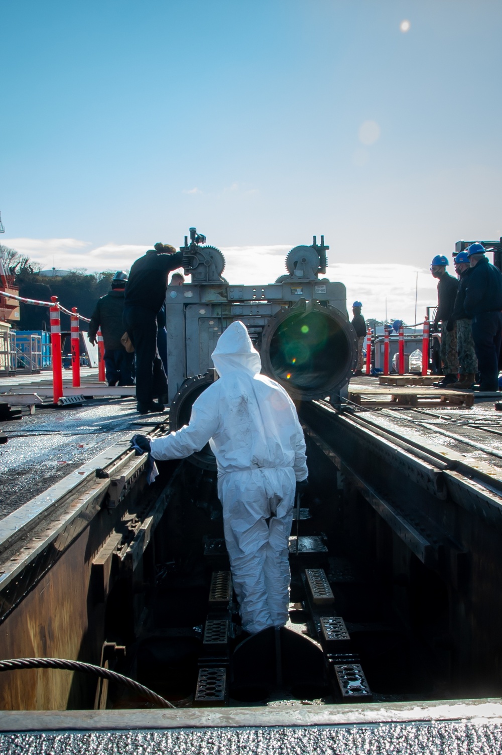 USS Ronald Reagan (CVN 76) Catapult Maintenance