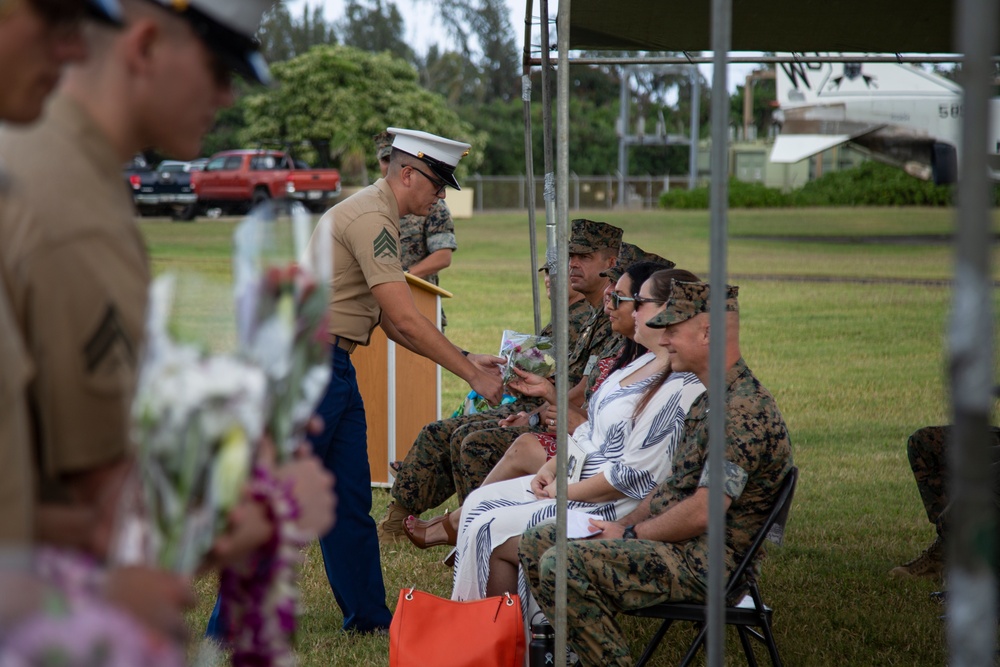 VMU-3 Relief and Appointment Ceremony