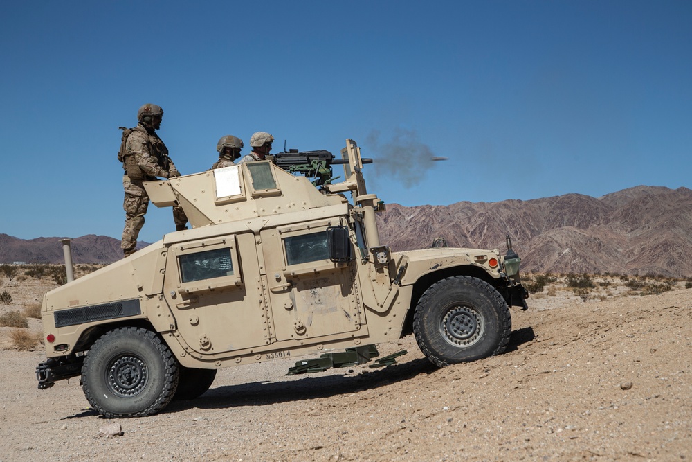 UAE Presidential Guard shoot unknown distance ranges at the Combat Center