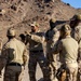 Marine Raiders and UAE Presidential Guard execute live fire training at the Combat Center