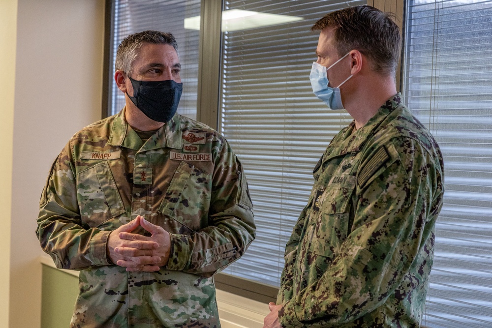 Wisconsin Adjutant General visits Bellin Hospital