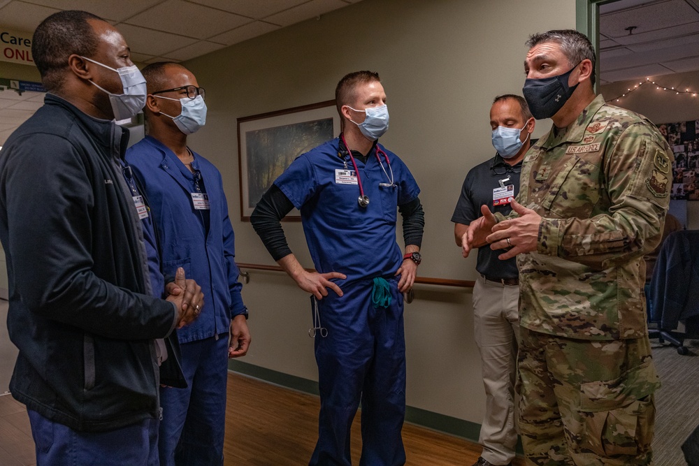 Wisconsin Adjutant General visits Bellin Hospital