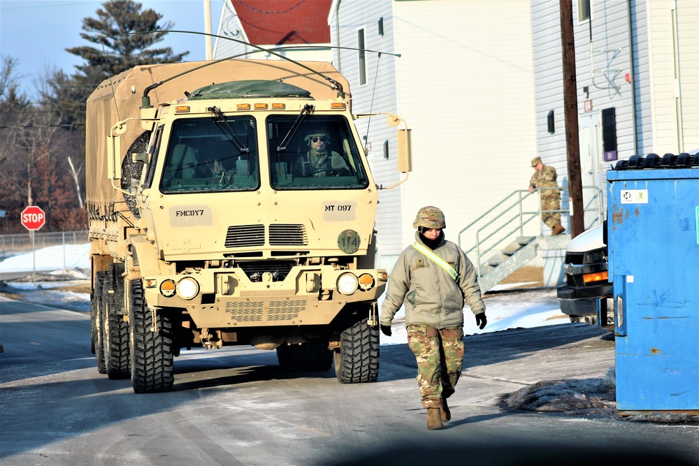 February 2022 training operations at Fort McCoy