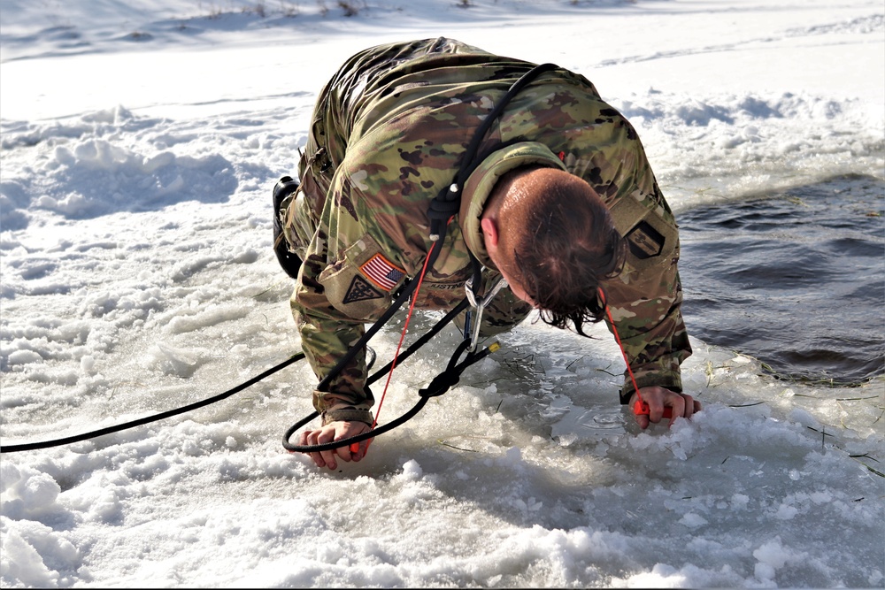 CWOC class 22-03 students jump in for cold-water immersion training