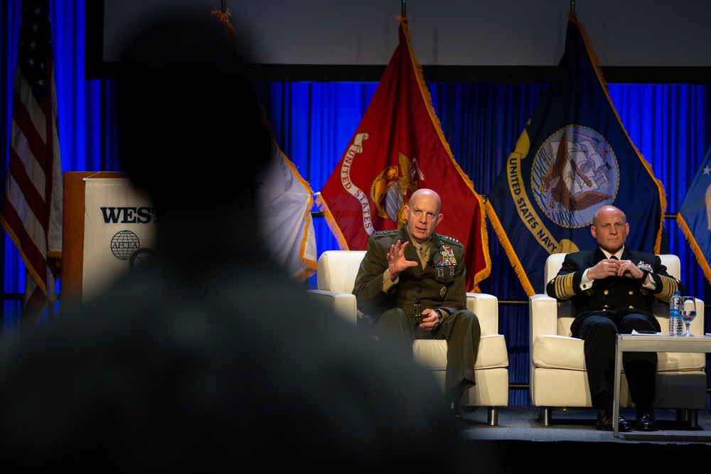 Commandant of the Marine Corps attends West Conference 2022