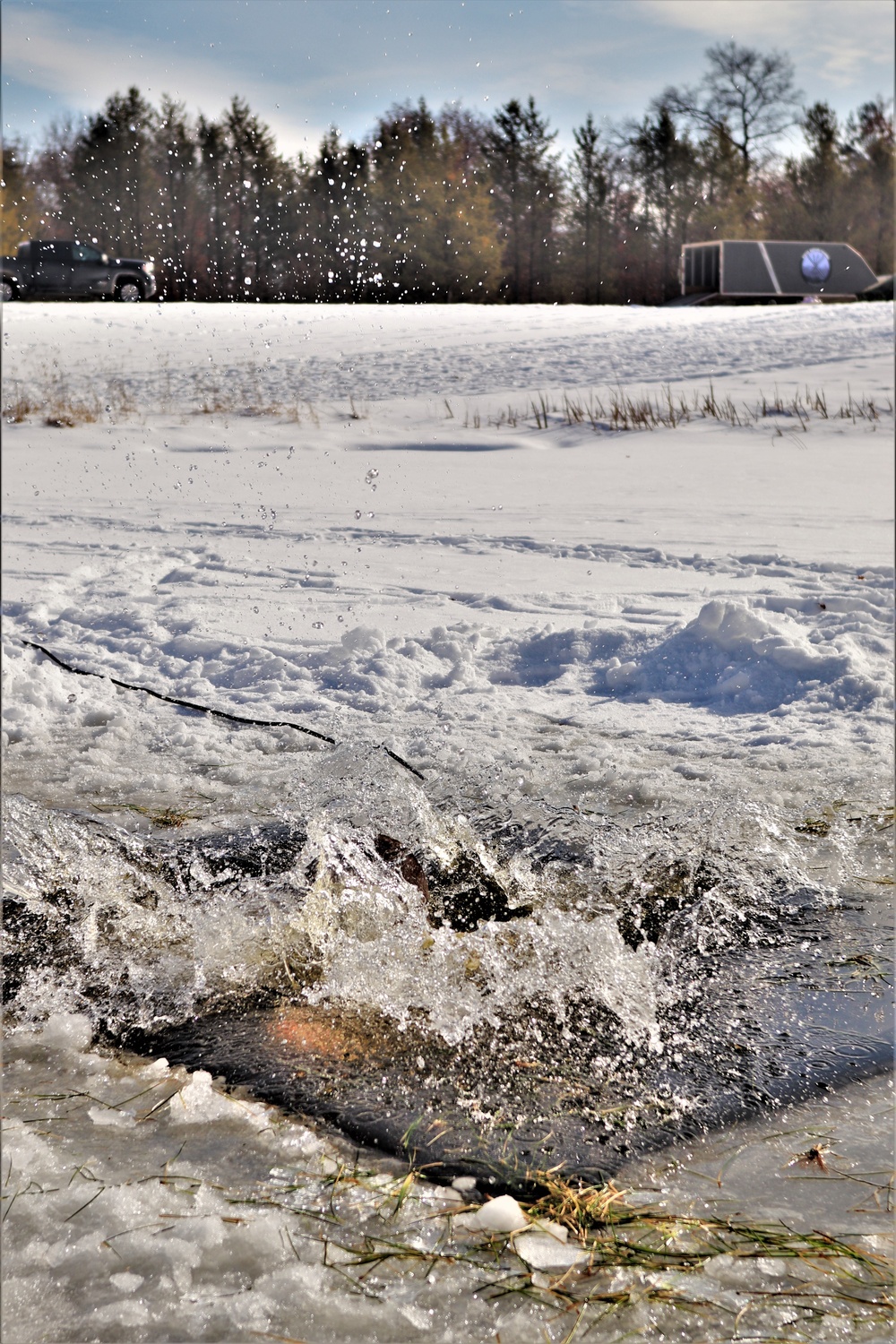 CWOC class 22-03 students jump in for cold-water immersion training