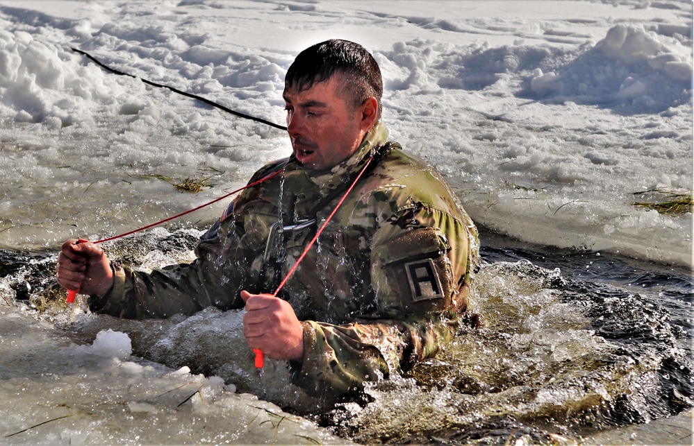 CWOC class 22-03 students jump in for cold-water immersion training