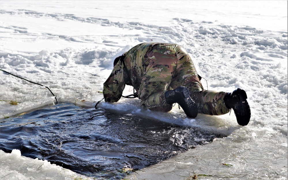 CWOC class 22-03 students jump in for cold-water immersion training