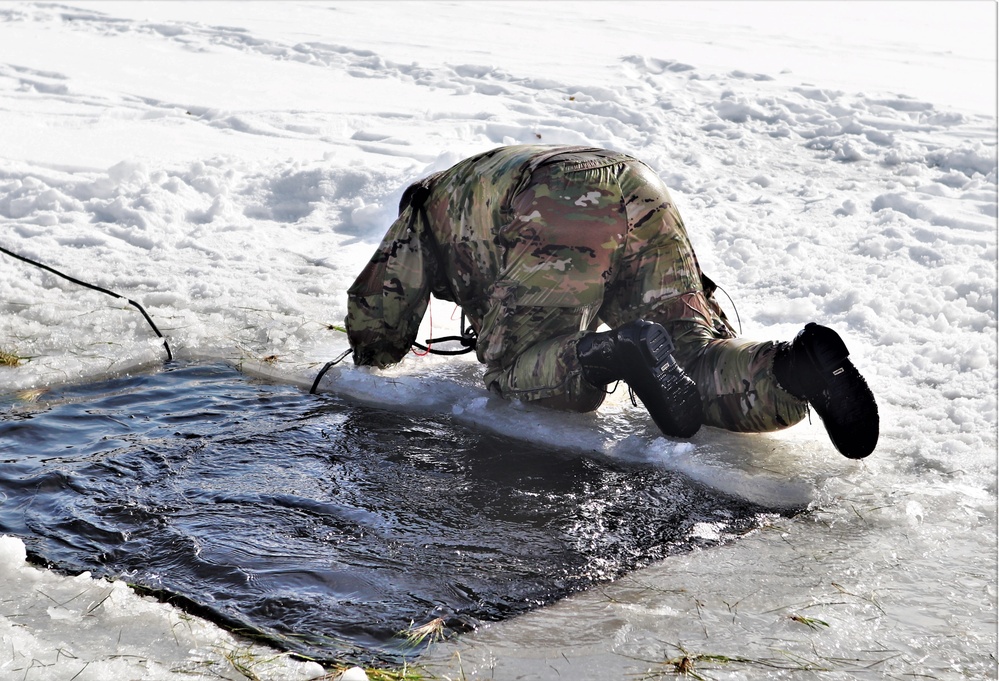 CWOC class 22-03 students jump in for cold-water immersion training