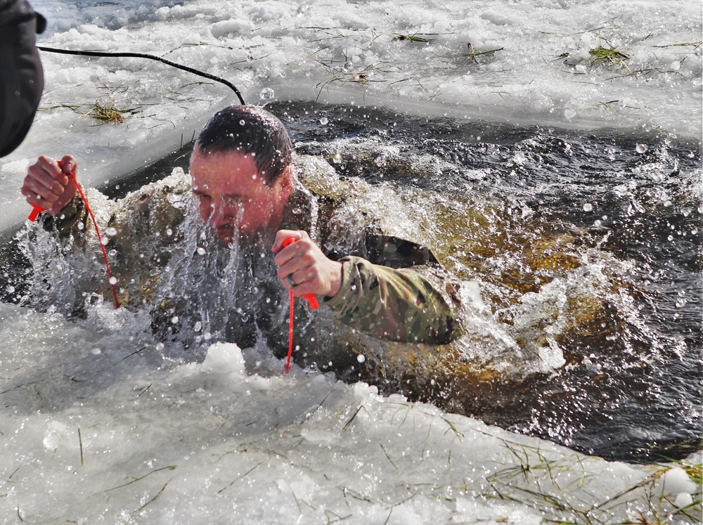 CWOC class 22-03 students jump in for cold-water immersion training