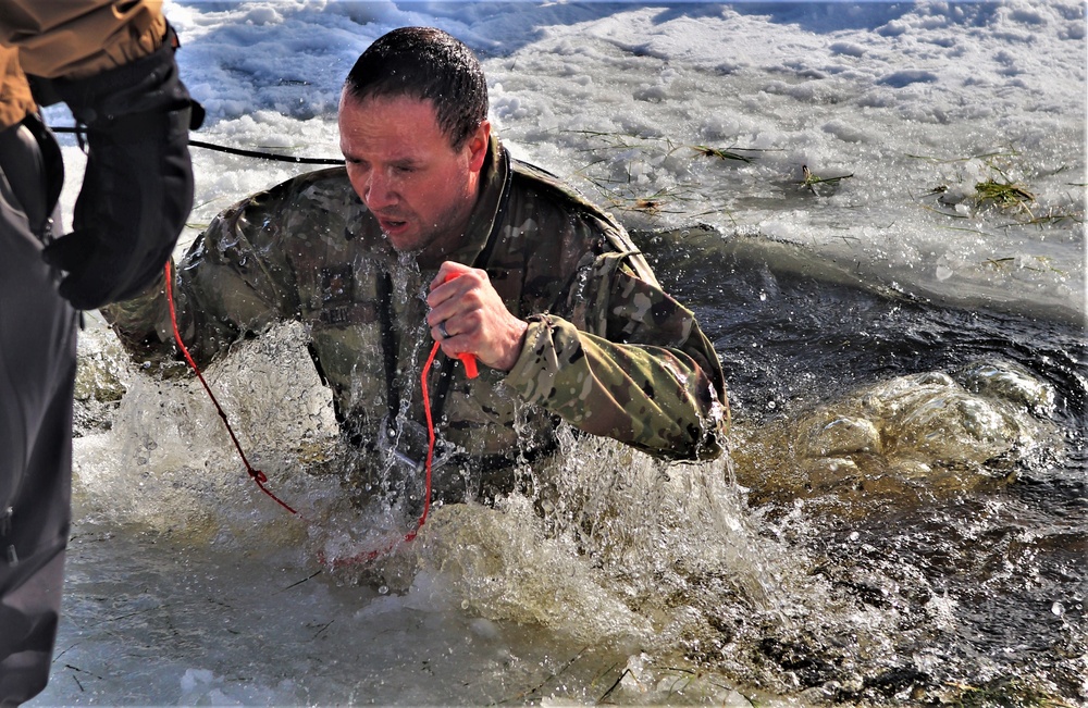 CWOC class 22-03 students jump in for cold-water immersion training