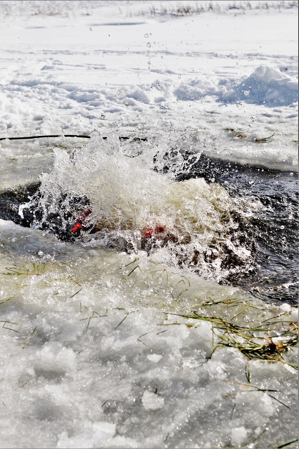 CWOC class 22-03 students jump in for cold-water immersion training