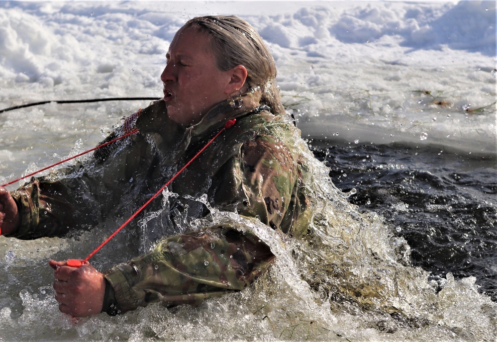 CWOC class 22-03 students jump in for cold-water immersion training