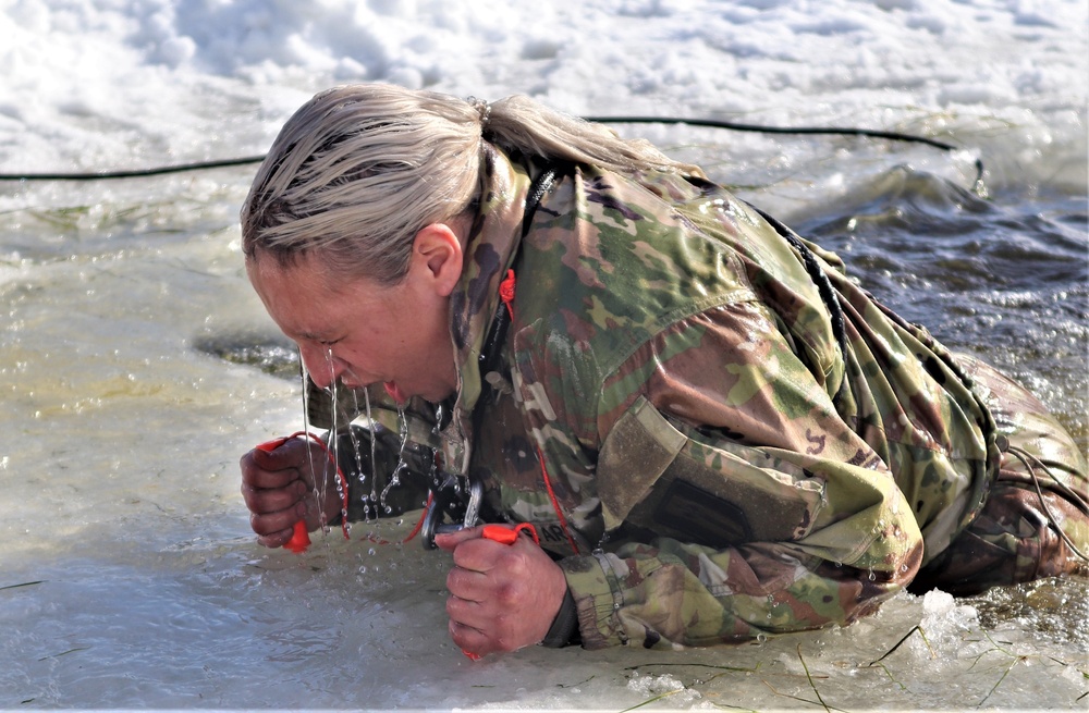 CWOC class 22-03 students jump in for cold-water immersion training