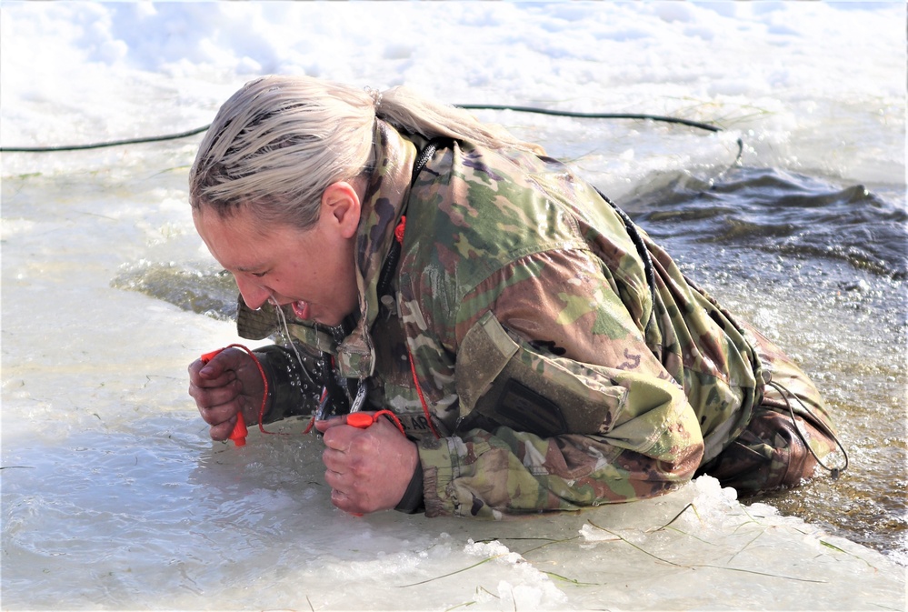 CWOC class 22-03 students jump in for cold-water immersion training