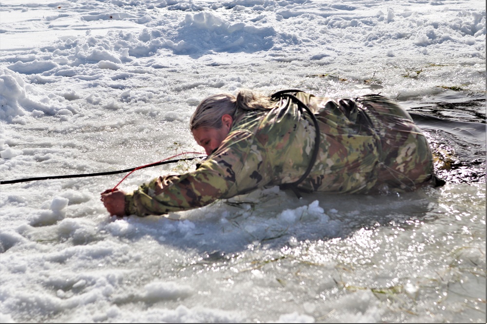 CWOC class 22-03 students jump in for cold-water immersion training