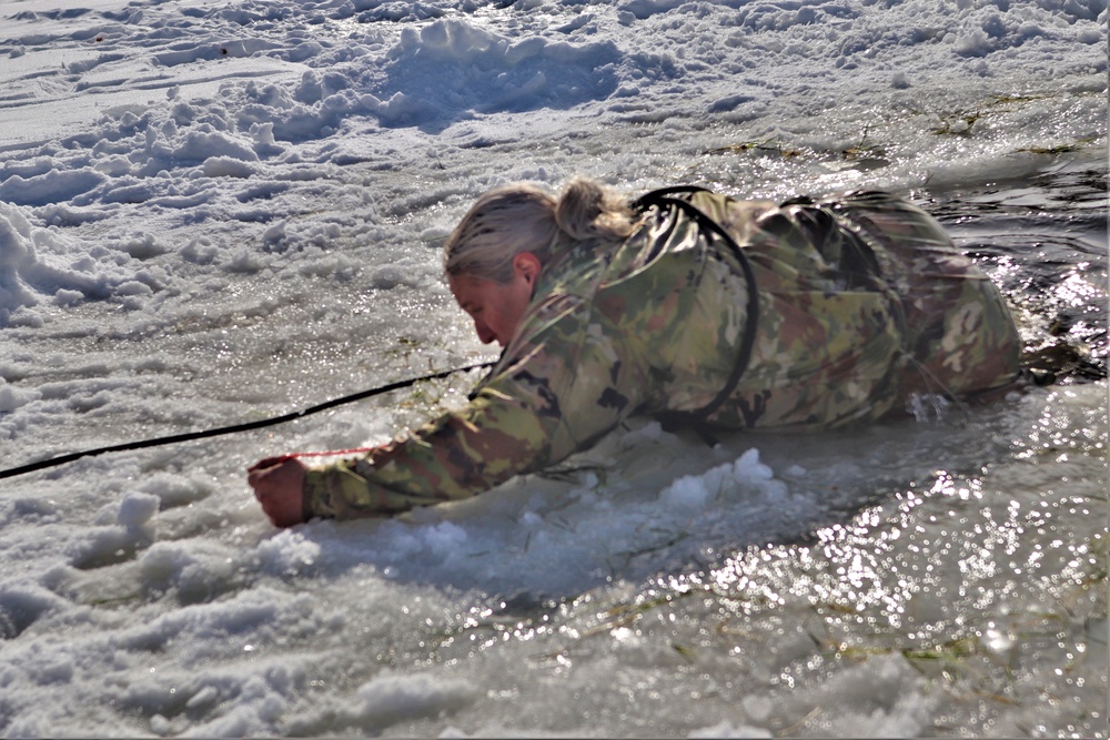 CWOC class 22-03 students jump in for cold-water immersion training