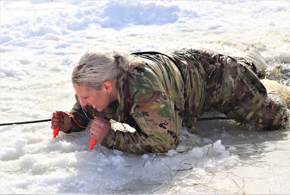 CWOC class 22-03 students jump in for cold-water immersion training