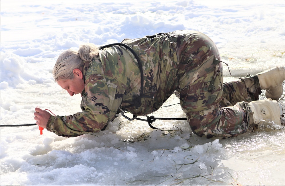 CWOC class 22-03 students jump in for cold-water immersion training