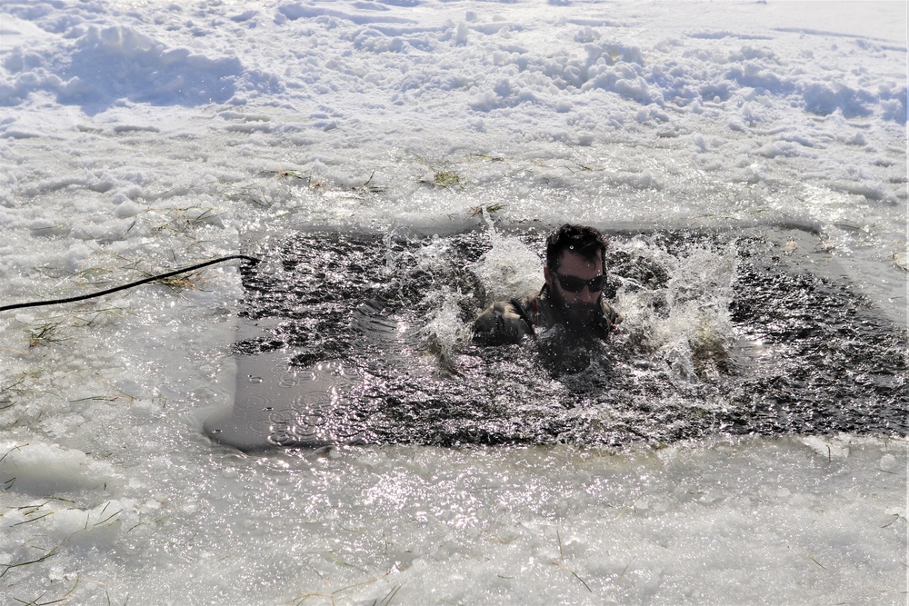 CWOC class 22-03 students jump in for cold-water immersion training